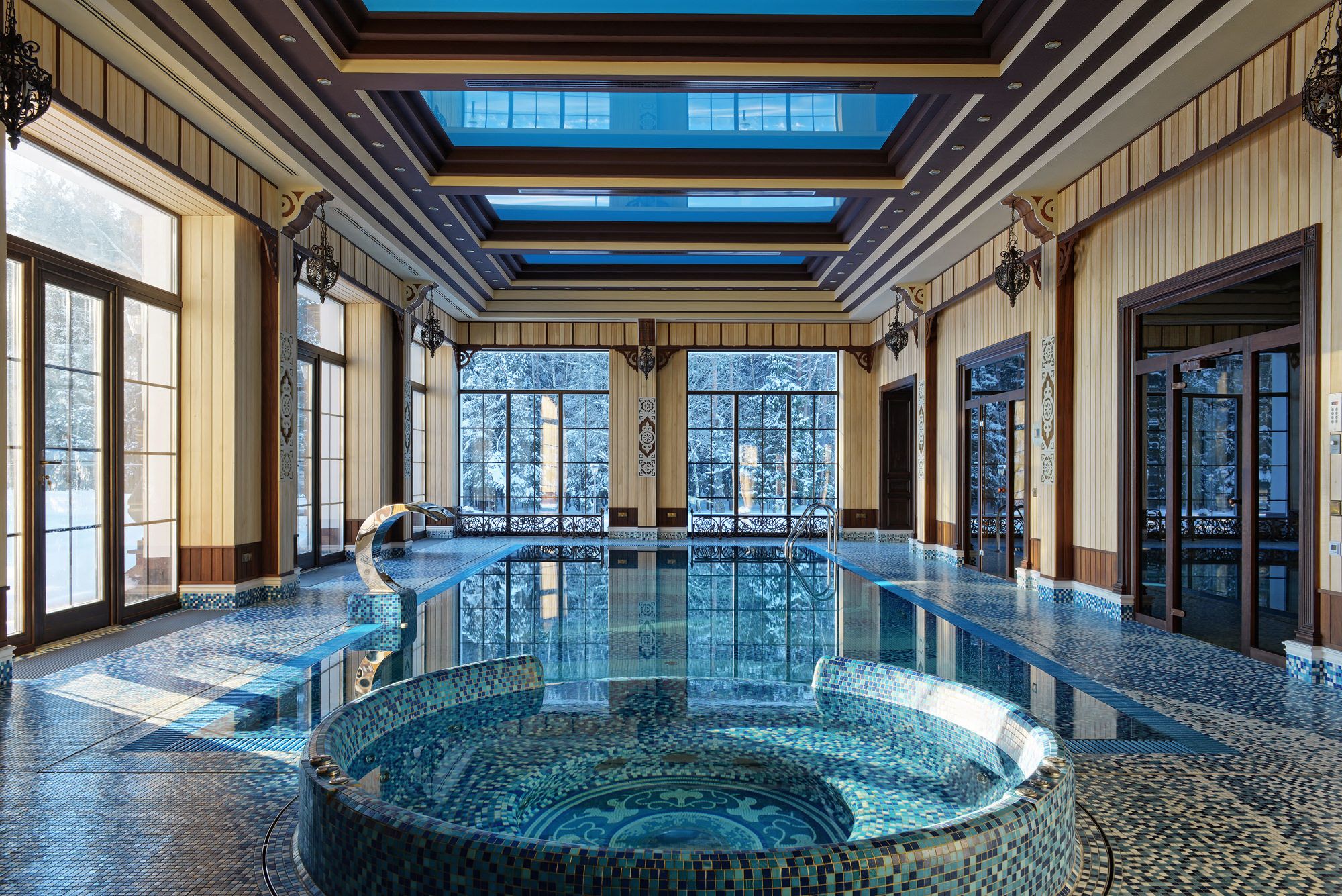 Pool Decor Italian Artistic Mosaic