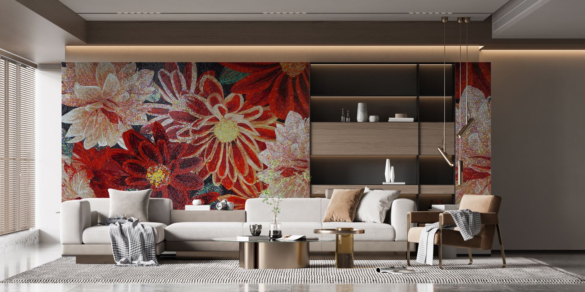 Wall Design Decor Artistic Mosaic