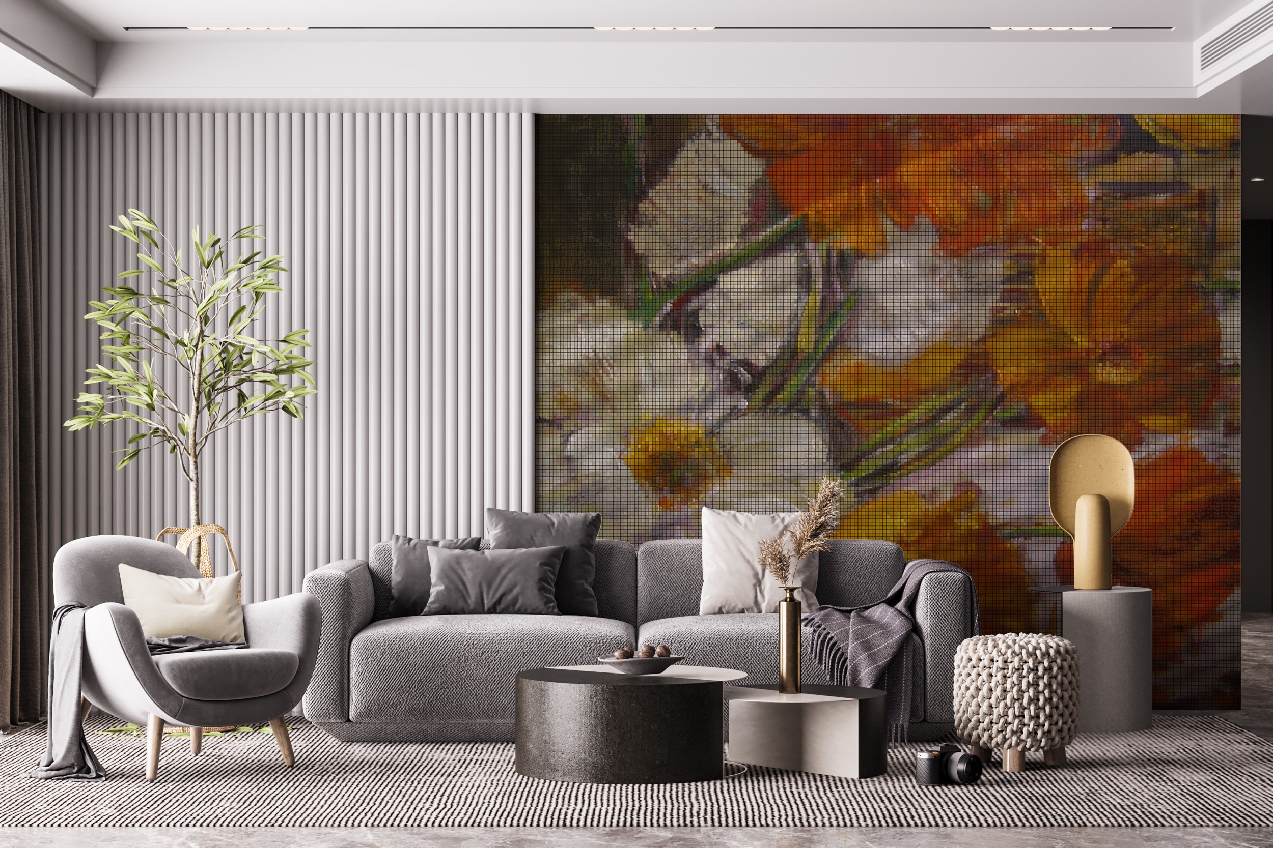 Living Spaces Artistic Mosaic
